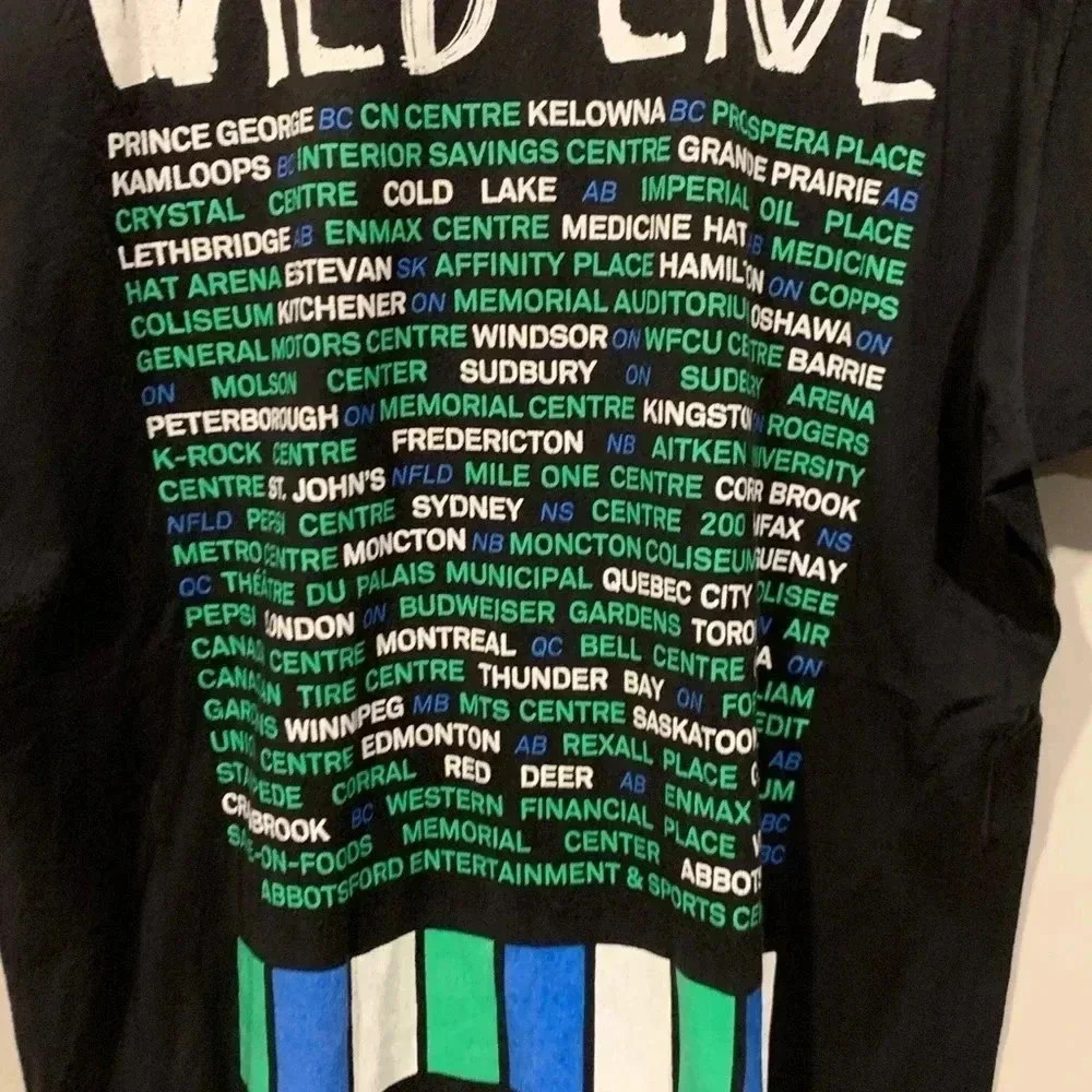 Rare Hedley Wild Live Concert T-Shirt - Picture 4 of 4